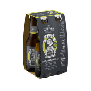 Imagen de MAELOC Sidra con pera 4 x 20 cl.