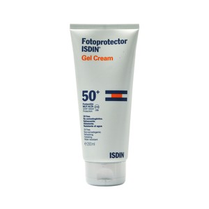 Isdin Gel con Textura Crema y Acción Protectora para Todo Tipo de Pieles y con FPS 50+ (muy Alto) Isdin 200 Ml.