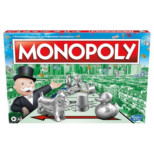 Juego de mesa Monopoly clásico HASBRO.