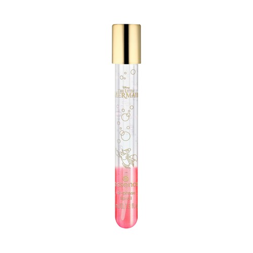 ESSENCE The little memaid tono 02 Aceite de labios bifásico acabado brillo deslumbrante.
