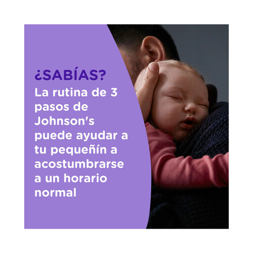 JOHNSON'S Loción hidratante que ayuda a que nuestro bebé duerma mejor JOHNSON'S Dulces sueños 500 ml.