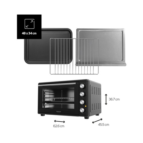 Mini horno 60L TAURUS Horizon 60, 15 funciones de cocción 2000w.