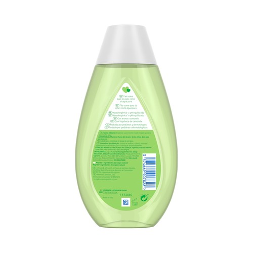 JOHNSON´S Baby Champú de uso diario con camomila para toda la familia 300 ml.