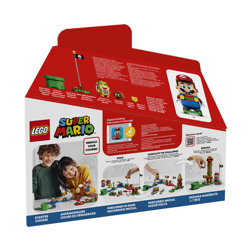Juego de construcción Pack Inicial: Aventuras con Mario con 231 piezas, LEGO Super Mario 71360.