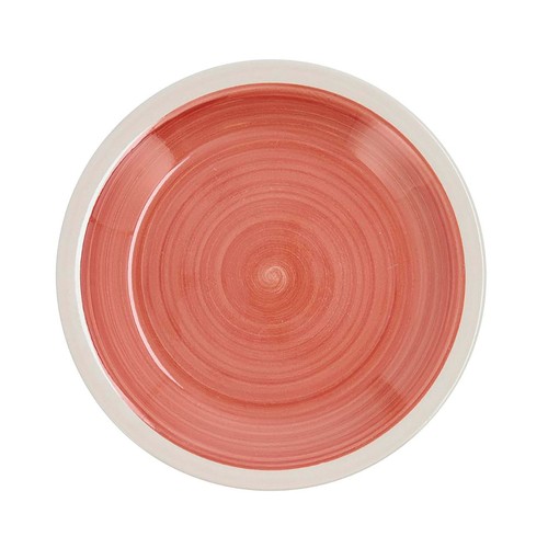 Plato de postre loza de 19 cm, carmesi Calypso, ADI HOGAR Y HOSTELERÍA IBERIA.