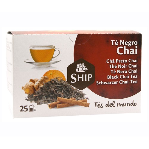 SHIP Té chai 25 uds. 37,5 g.