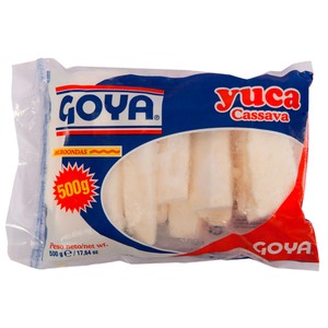 Yuca cortada en trozos y congelada 500 g.