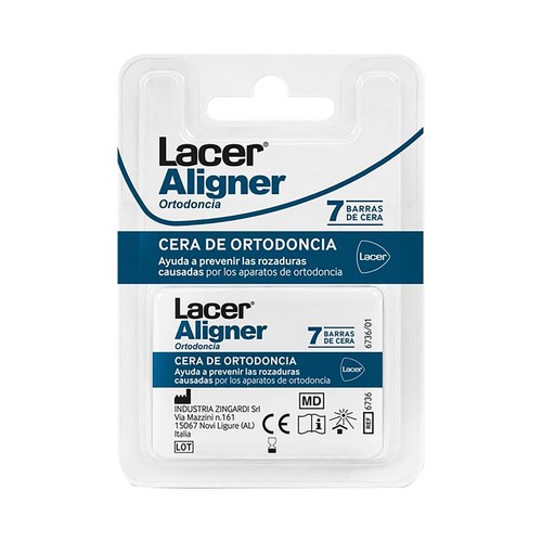 LACER Aligner Barras de cera para ortodoncia 7 uds.