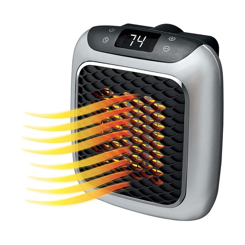 Calefactor de pared portátil HANDY HEATER Turbo 800, 800W, termostato, temporizador.