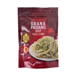 Imagen de AUCHAN Queso rallado Grana Padano DOP 100 g. Producto Alcampo