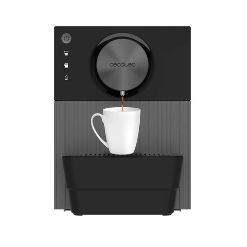 Cafetera espresso superautomática CECOTEC Cremmaet Cube, presión 19bar, café en grano, molinillo, 1350W.