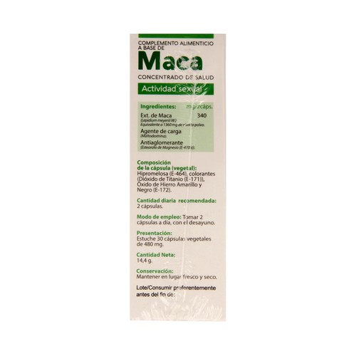 VIVE ADVANCE Maca VIVE ADVANCE 30 uds.