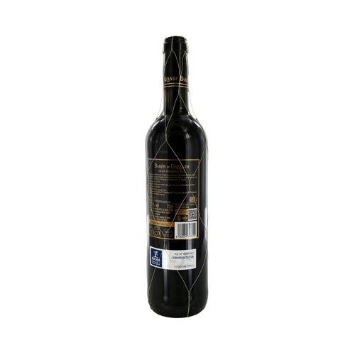 BARON DE URZANDE  Vino tinto gran reserva con D.O. Ca. Rioja botella 75 cl.