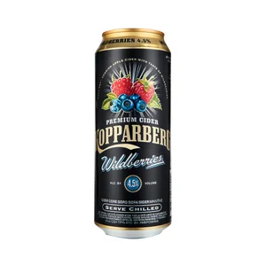KOPPARBERG Sidra premium con zumo de frutas del bosque lata 50 cl.
