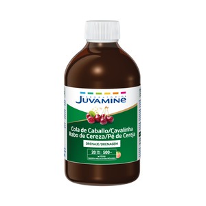 Imagen de JUVAMINE Cola de caballo y rabo de cereza sabor melocotón 500 ml.