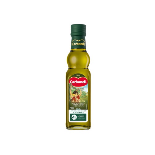 CARBONELL Gran Selección  Aceite de oliva virgen extra botella 250 ml.