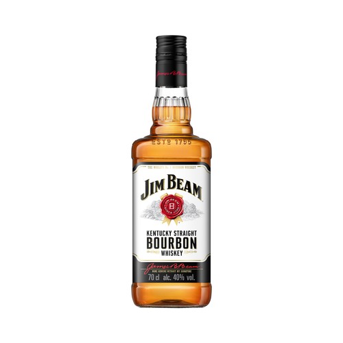 JIM BEAM Whisky tipo bourbon botella 70 cl.
