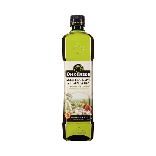 OLEOESTEPA Aceite de oliva virgen extra botella de 1 l.