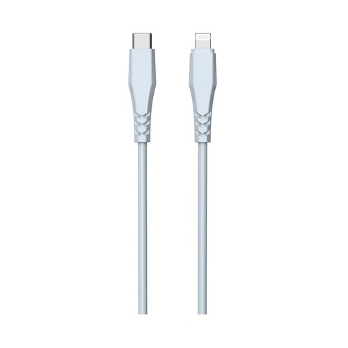 Cable USB C a USB lightning QILIVE 600183175 , longitud 1,2 metros, color azul