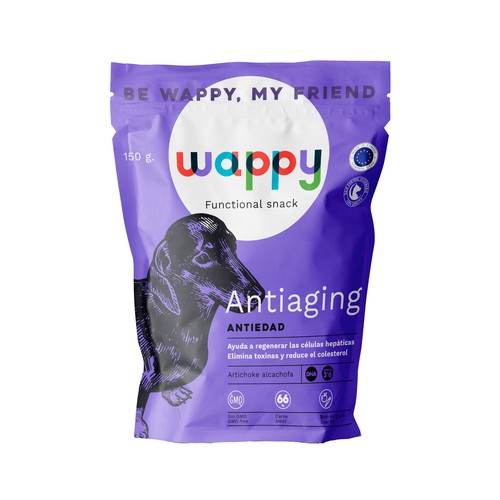 WAPPY Snack functional antiaging 150 g.