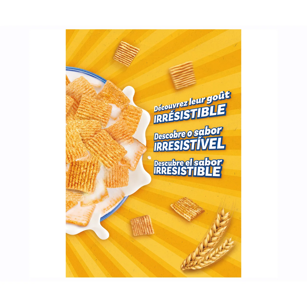 De Nestlé Cereales de trigo integral y maíz tostado 375 g.