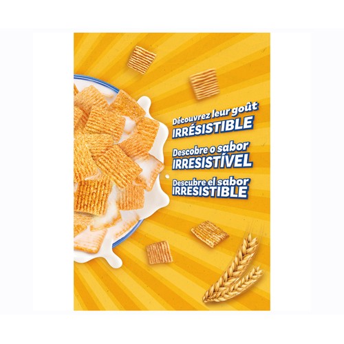 GOLDEN GRAHAMS de Nestlé Cereales de trigo integral y maíz tostado 375 g.