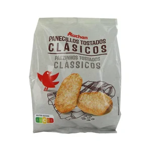 PRODUCTO ALCAMPO Panecillos clásicos tostados 225 g.