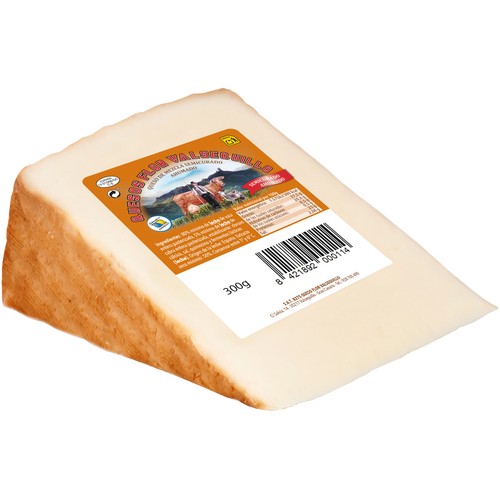VALSEQUILLO Queso mezcla semicurado ahumado 300 g.