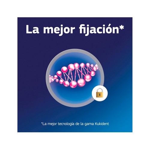 KUKIDENT Expert Crema fijadora para protesis dentales, con boquilla fina 57 g.