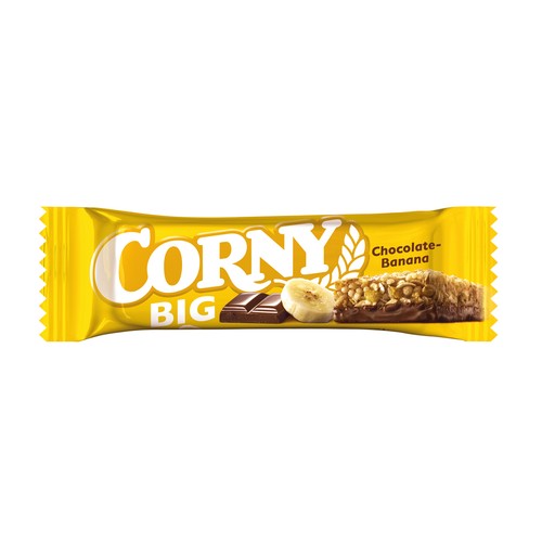 CORNY Big Barrita de cereal con chocolate y banana 50 g.
