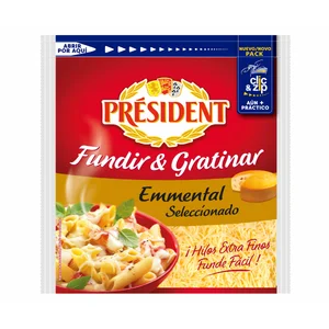 PRÉSIDENT Queso rallado Emmental PRÉSIDENT 150 g.