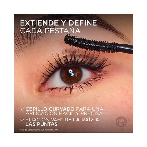 L´ORÉAL PARIS Telescopic extensionist tono black Mascara de pestañas efecto pestañas postizas.