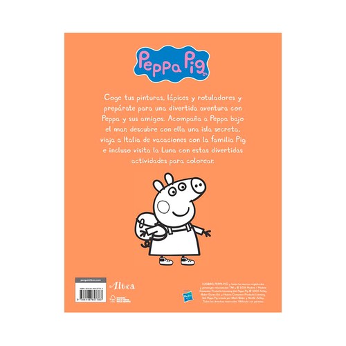 Peppa pig. Cuaderno actividad -Las aventuras de peppa.. BEASCOA