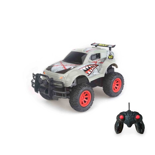 Coche R/C La Bestia 1:18. +3 años.  ONE TWO FUN ALCAMPO