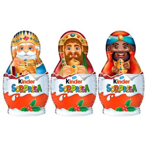 KINDER Sorpresa Figurita de chocolate 36 g.