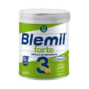 BLEMIL Plus 3 Preparado lacteo en polvo (3) de crecimiento sin azúcares añadidos, a partir de los 12 meses 800 g.