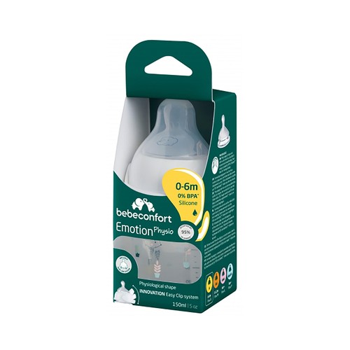 Biberón emotion physio de 150ml, BEBECONFORT.