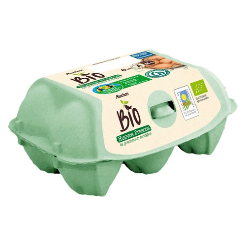 ALCAMPO CULTIVAMOS LO BUENO ECOLÓGICO Huevo M- L 6 uds.