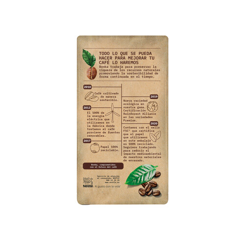 BONKA Café Natural BONKA de NESTLÉ 250 g.