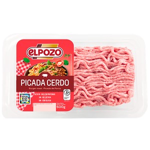 Preparado de picada de cerdo (burger meat) 500 g.