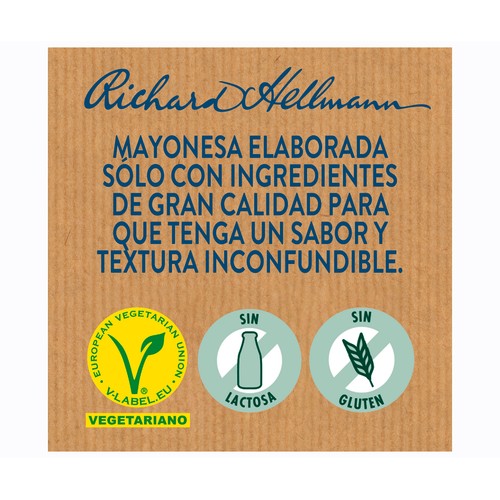 HELLMANN"S Salsa mayonesa en formato bote bocabajo  250 ml.