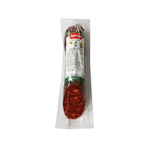 Chorizo cular Ibérico de Bellota media pieza. - Loncha normal 2 a 3 mm