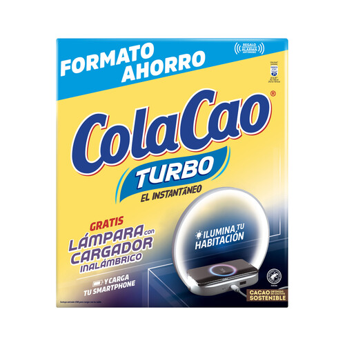 COLACAO Cacao en polvo instantáneo COLACAO TURBO 2,5 Kg.