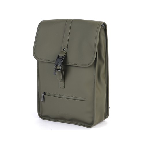 Mochila QILIVE CSR caqui con solapa de 14´-15´