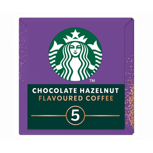 STARBUCKS Café cápsulas de chocolate hazelnut 10 uds. 51 g.