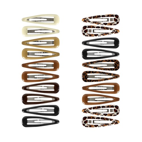 COSMIA Pinzas grandes para cabello, de colores diferentes 3 uds.