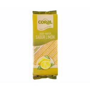 CORAL Limon boer wafer Galletas de barquillo con sabor a limón 330 g