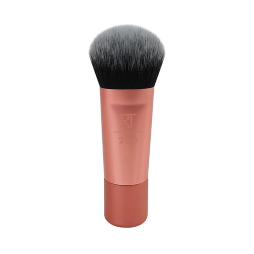 REAL TECHNIQUES Mini brocha para base de maquillaje, apta para todo tipo de pieles.