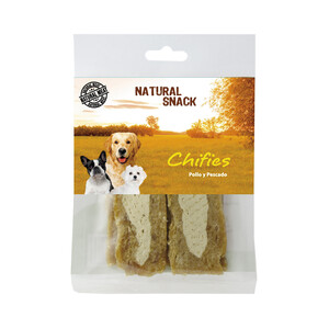 SANDIMAS Snack para perro natural SANDIMAS CHIFIES 50 g.