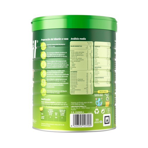 BLEMIL Optimum evolution 2 Leche de crecimiento, a partir de 12 meses 800 g.